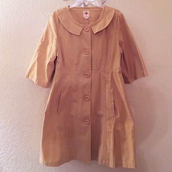 Tulle Peter Pan Collar Coat/Dress (NEW) - Picture 1 of 2